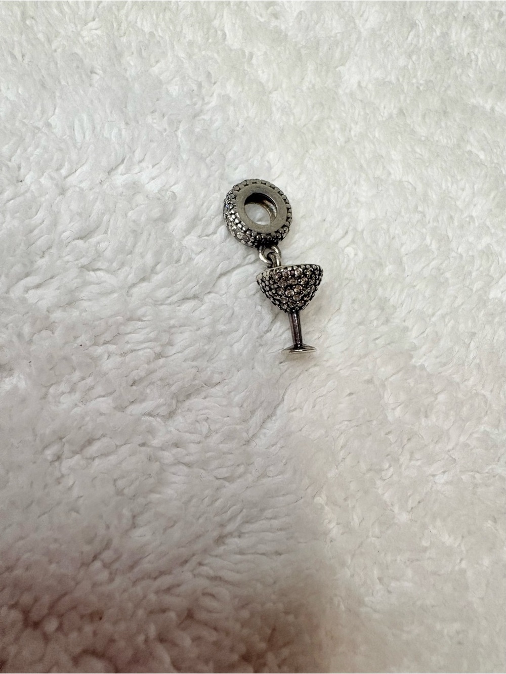 Pandora Dangle Charm Cocktail Glass - Picture 4 of 5